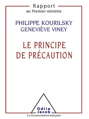 cover image of Le Principe de précaution